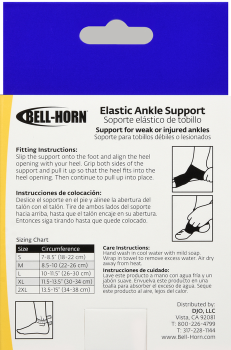 ELASTIC ANKLE SUPPORT BGE S BELLHORN