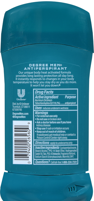 Degree Men Extreme Blast Antiperspirant 2.7oz