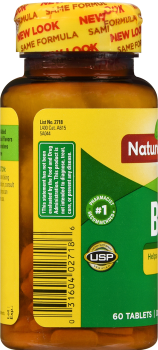 Nature Made Vitamin B-12 2500mcg Tablets 60ct