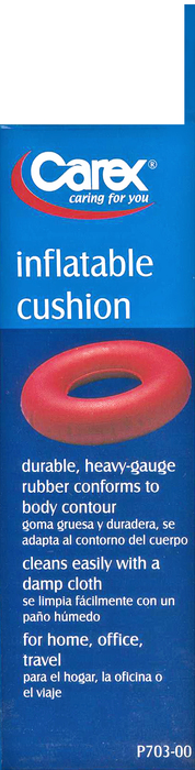 Carex Rubber Inflatable Ring Cushion 1ct