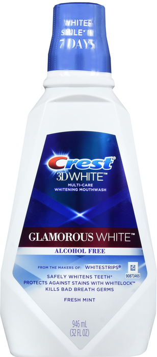 CREST 3D WHITENING RINSE MINT 946ML