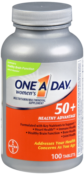 ONE A DAY WMN 50+ ADV TAB 100CT