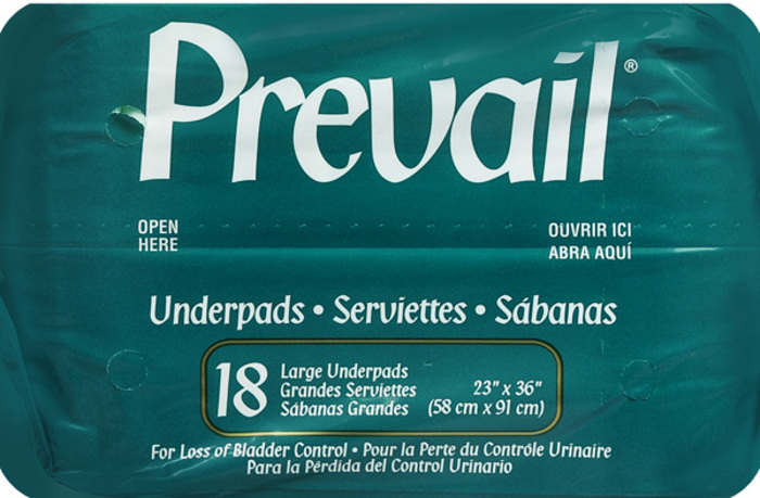 Prevail Underpads 23x36 4x18ct