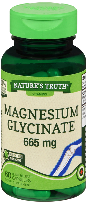 MAGNESIUM GLYCINATE CAP 665MG 60CT NT