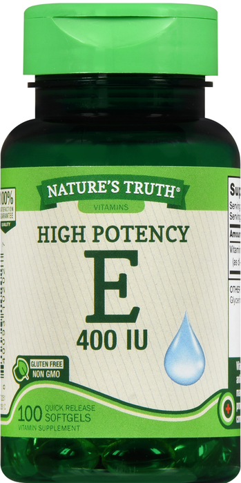 VIT E 400IU SGC 100CT NAT TRUTH