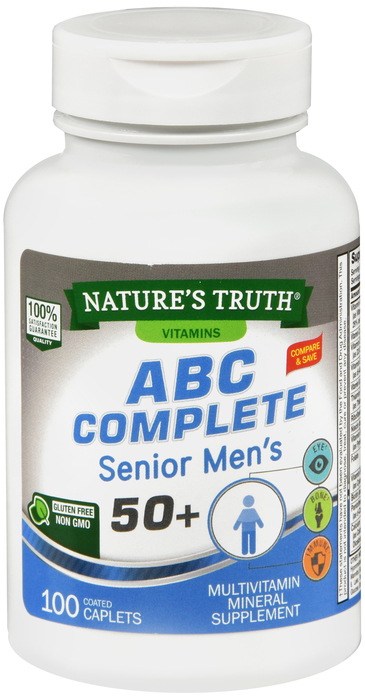 ABC COMP SR MEN MULTI CPL 100CT NAT TRU