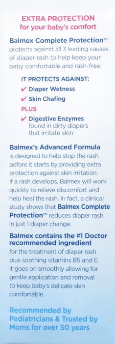 Balmex Diaper Rash Cream 4oz