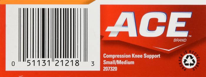 ACE COMPRESSION KNEE SUPPORT S/M