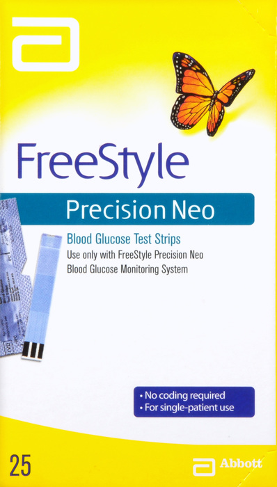 FREESTYLE PRECISION NEO TEST STRIPS 25CT