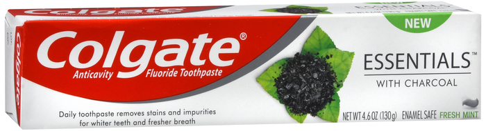 COLGATE ESSENTIAL TP CHARCOAL 4.6OZ