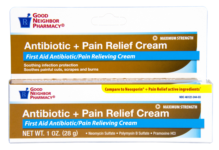 Good Neighbor Pharmacy Antibiotic + Pain Relief Cream 1oz