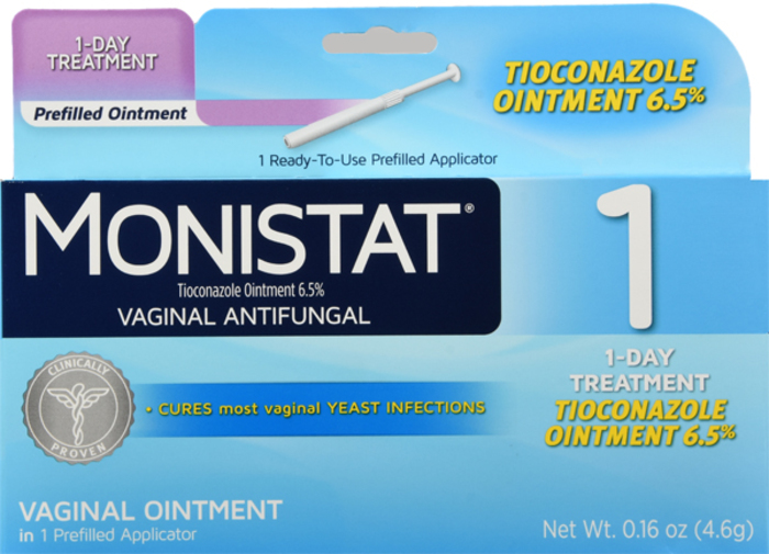 Monistat 1 Vaginal Antifungal 1- Day Treatment Ointment 0.16oz