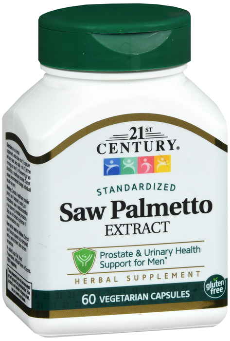 21st Century Saw Palmetto Extract 320mg Capsules 60ct