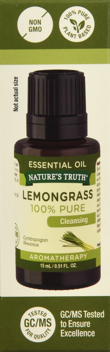 NAT TRU LEMONGRASS ESSENTIAL OIL 15ML