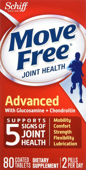 Move Free Advanced Triple Strength Joint Health Tablets 80ct