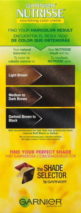 Garnier Nutrisse Dark Chocolate Nourishing Color Creme 1ct