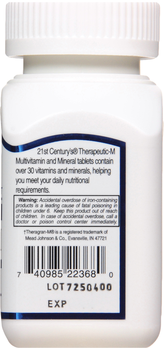 21st Century Therapeutic M Tablets 130ct