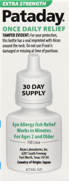 Pataday Once Daily Relief Extra Strength 2.5mL