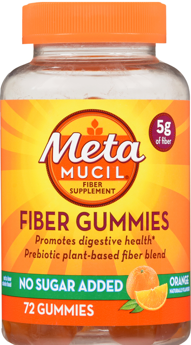 Metamucil Fiber Supplement Gummies 72ct