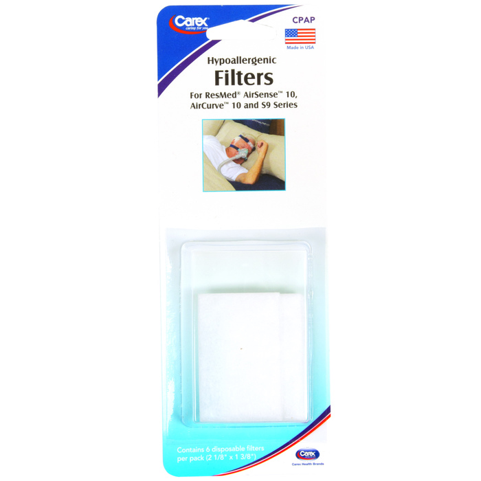 CPAP Filters Hypoallergenic - Foam Filter ResMed Airsense AirCurve C1240