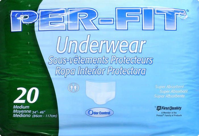 PER-FIT UNDER WEAR MED U/G 4X20CT