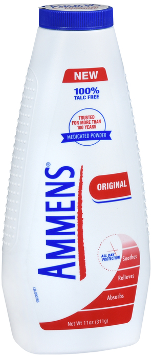 Ammens Original Medicated Talcum Powder 11oz