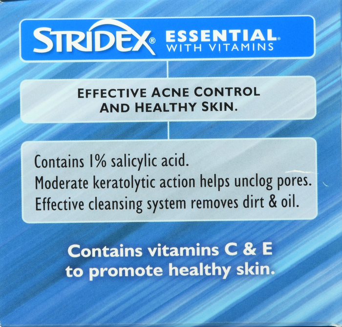 STRIDEX ESSENTIAL CARE PAD 55CT