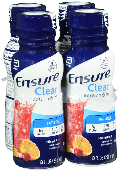 Ensure Clear Nutrition Drink 10oz Mixed Fruit 4ct