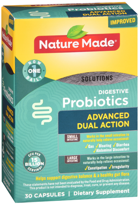 Nature Made DIGESTIV PROBIOTIC ADV CAPS 30ct