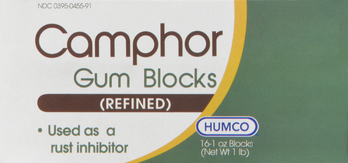 CAMPHOR GUM BLOCKS 16X1OZ HUMCO