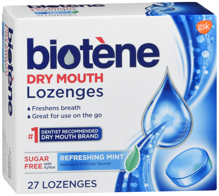 Biotene Refreshing Mint Dry Mouth Lozenges 27ct