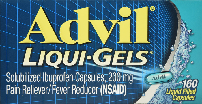 Advil Ibuprofen Pain Reliever/Fever Reducer Liqui-Gels 160ct