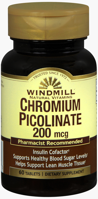 WM CHROMIUM PIC 200MCG TAB 60