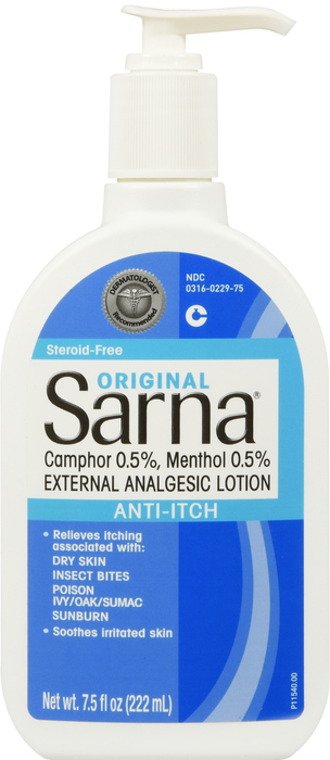 Sarna Original Anti Itch Lotion 7.5oz