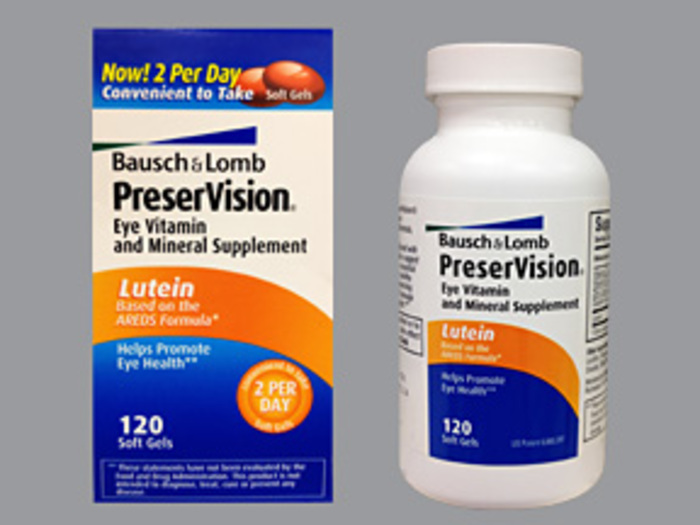 PreserVision Multivitamin Lutein Softgels 120ct