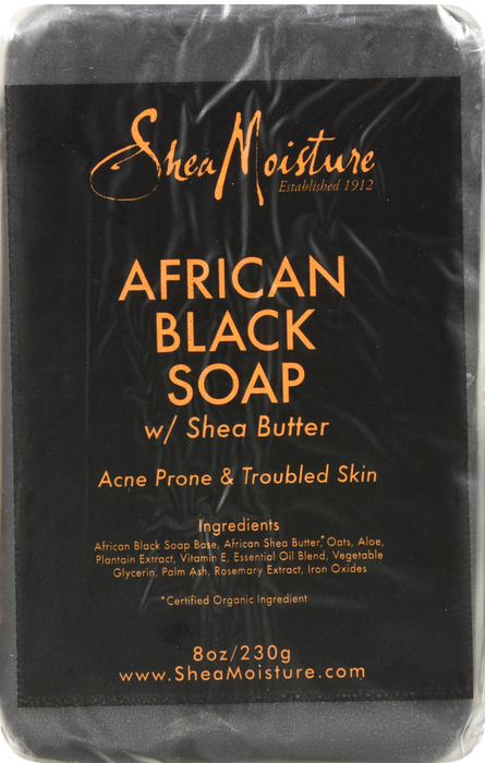 SHEAMOISTURE SOAP AFRICAN BLACK 8OZ