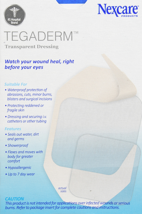 NEXCARE TEGADERM ASST PACK 10CT