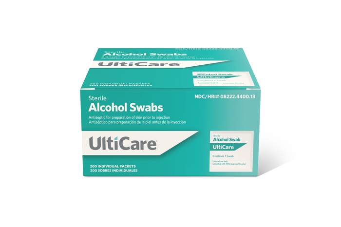 UltiCare Alcohol Swabs Sterile 200ct