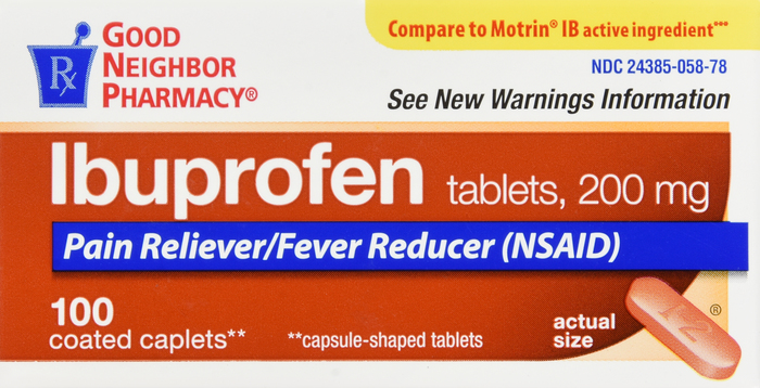 Good Neighbor Pharmacy Ibuprofen 200mg Caplets 100ct