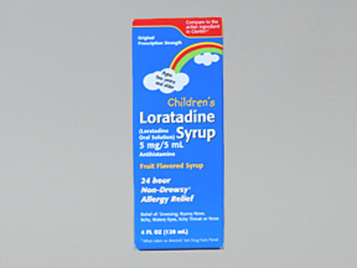 LORATADINE 5 MG-5ML SOL 120 ML