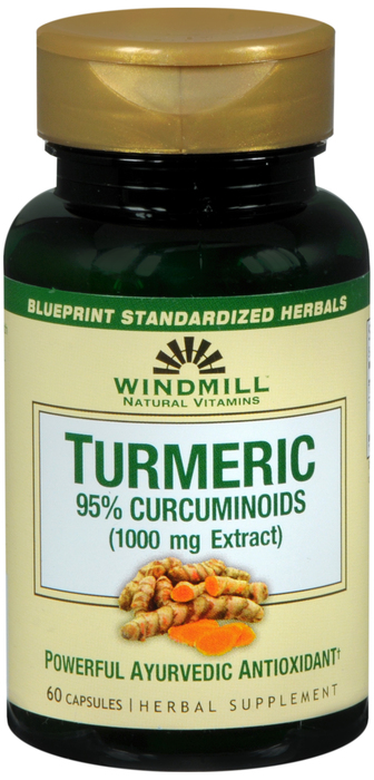 Windmill Turmeric Curcumin 100mg Cap 60ct