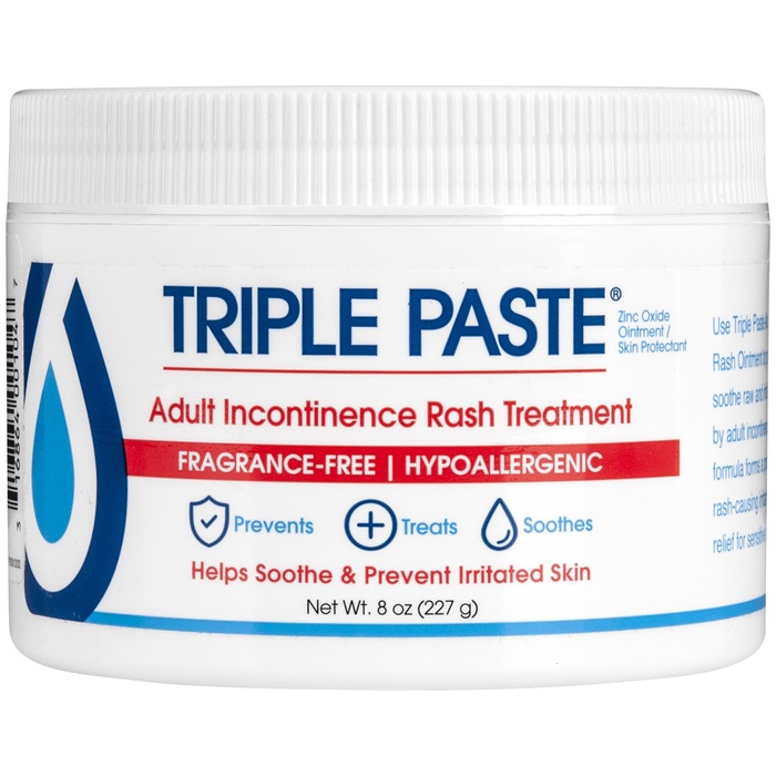 TRIPLE PASTE ADULT INCONTINENCE RASH 8OZ