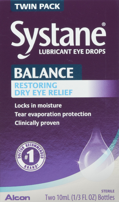 SYSTANE BALANCE DRY EYE DROP 2X10ML