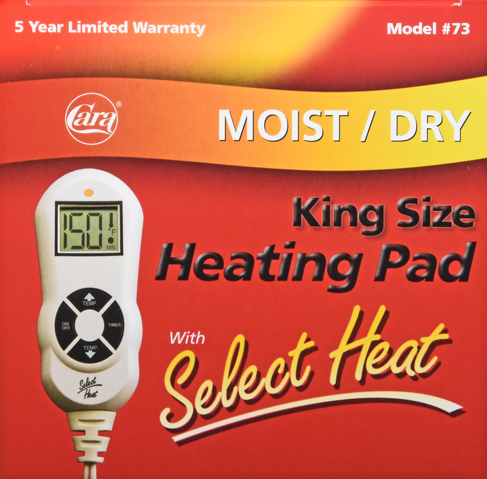 HEAT PAD MOIST/DRY LCD SWTCH#73 KNG CARA