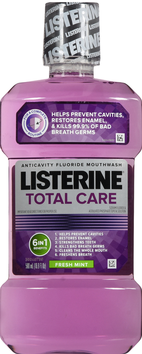 Listerine Total Care Fresh Mint Antiseptic Mouthwash 16.9oz