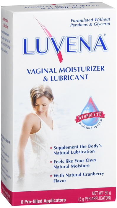 Luvena Vaginal Moisturizer & Odor Control 6ct