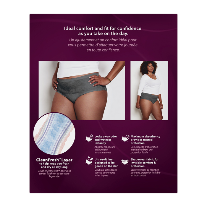 Depend Silhouette Underwear Max Women L 2x12ct