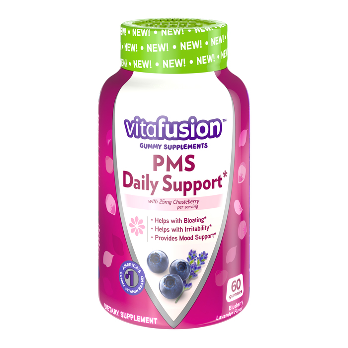 Vitafusion PMS Daily Support Gummies 60ct