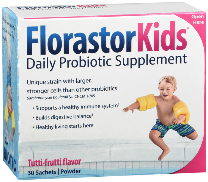 FLORASTOR KIDS 250MG 30CT PWD