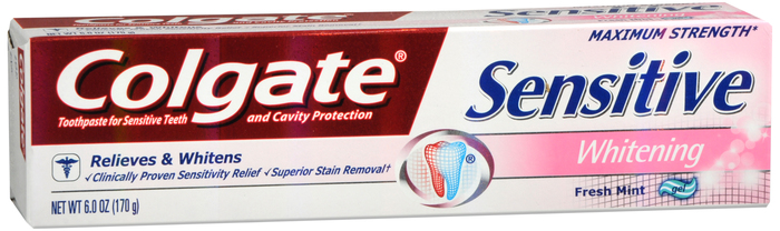 Colgate Sensitive Whitening Toothpaste 6oz